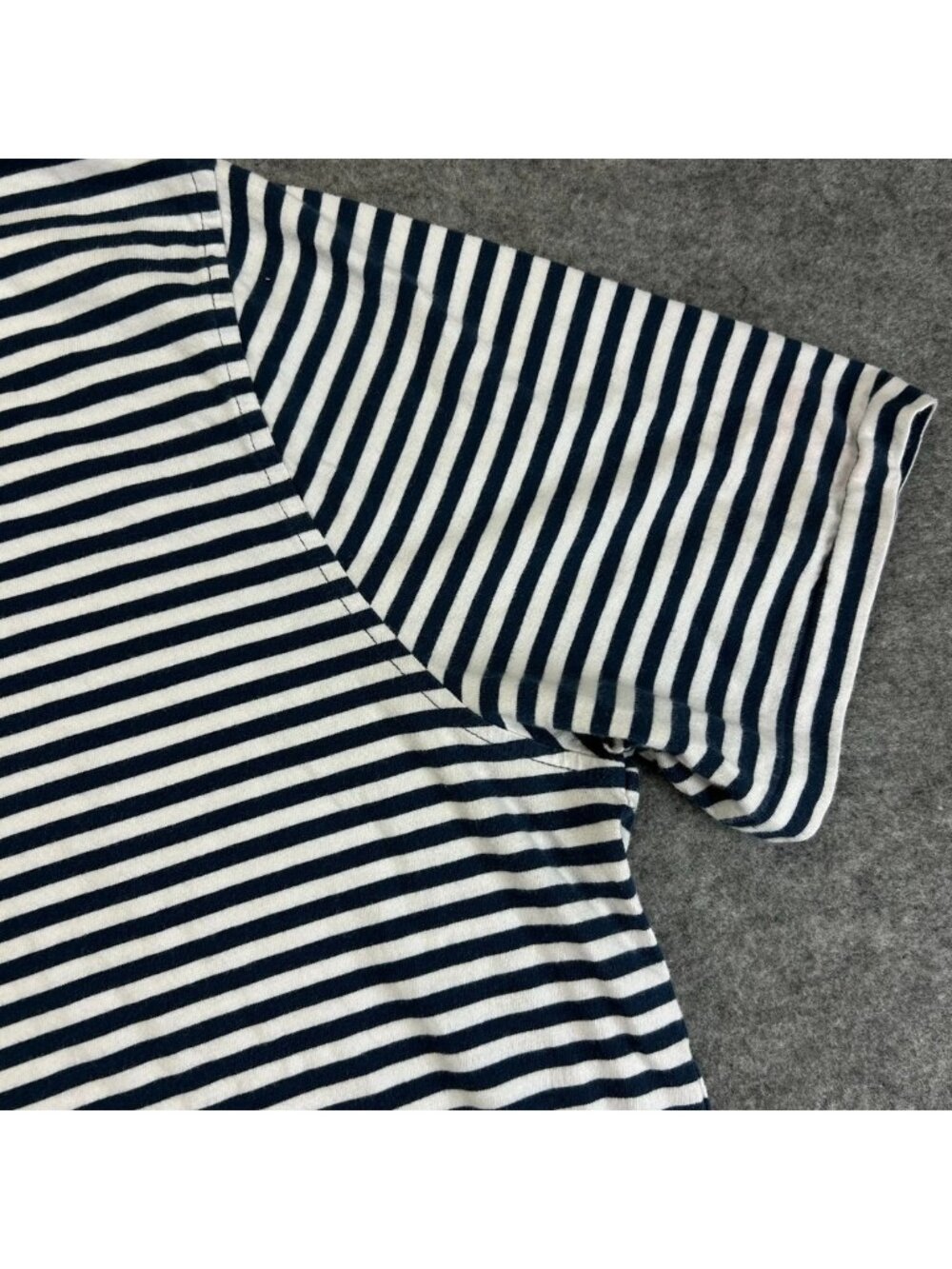 Polo Ralph Lauren Polo Shirt Mens XL Blue Gray Striped Classic Fit Pony Pocket - Picture 6 of 12